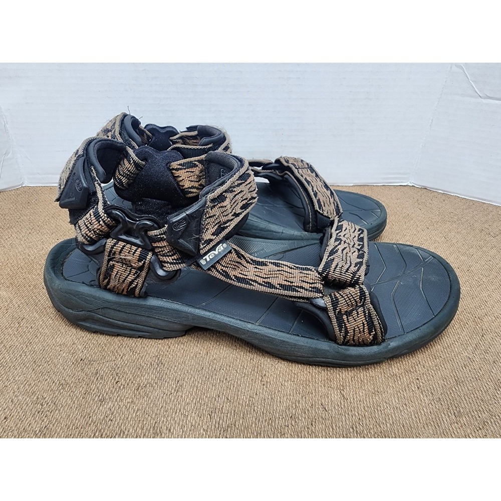 Teva Hurricane Sandals XLT Men's Size 10 Brown Print Activewear Water